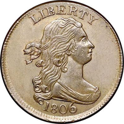 US 1806 Half Cent