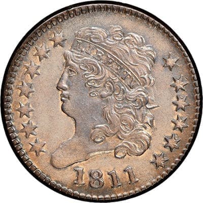 US US 1811 Half Cent Value