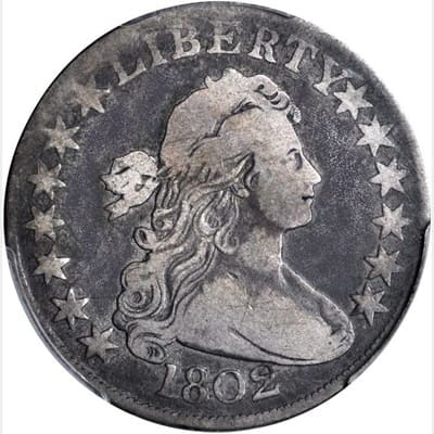 US 1802 Half Dollar