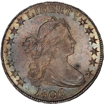 US 1806 Half Dollar