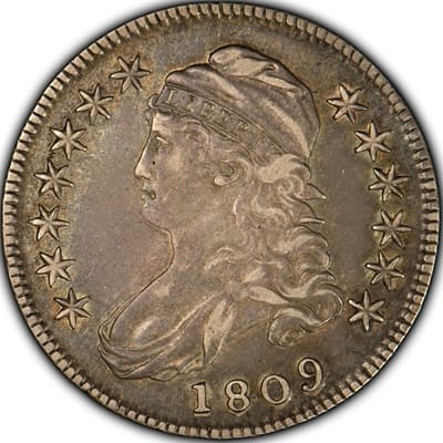 US 1809 Half Dollar
