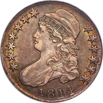 US 1814 Half Dollar