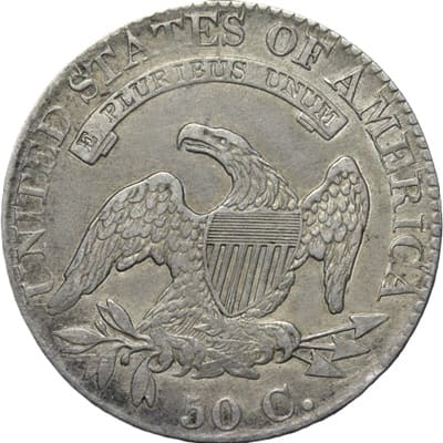 US 1825 Half Dollar Value