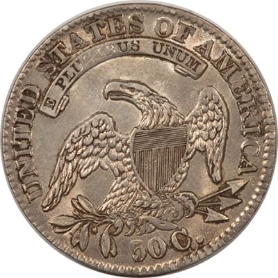 US 1833 Half Dollar Value