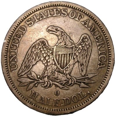 US 1844 Half Dollar Value