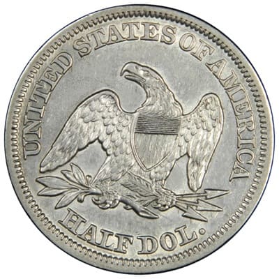 US 1854 Half Dollar Value
