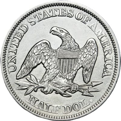 US 1857 Half Dollar Value