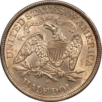 US 1871 Half Dollar Value