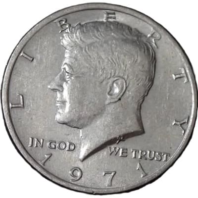 US 1971 Half Dollar