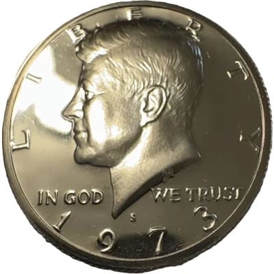 US 1973 Half Dollar