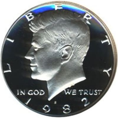 US 1982 Half Dollar