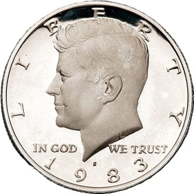 US 1983 Half Dollar