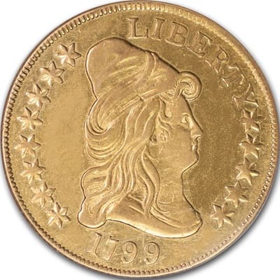 US US 1799 Half Eagle $5 Value