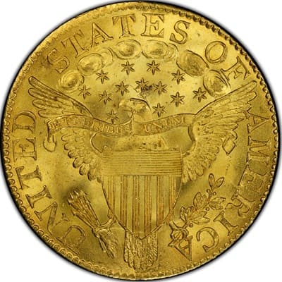 US 1800 Half Eagle $5 Value
