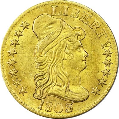 US US 1803 Half Eagle $5 Value
