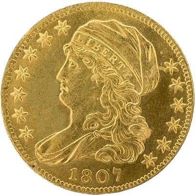 US US 1807 Half Eagle $5 Value