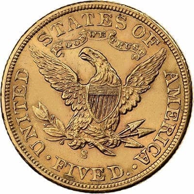 US 1902 Half Eagle $5 Value