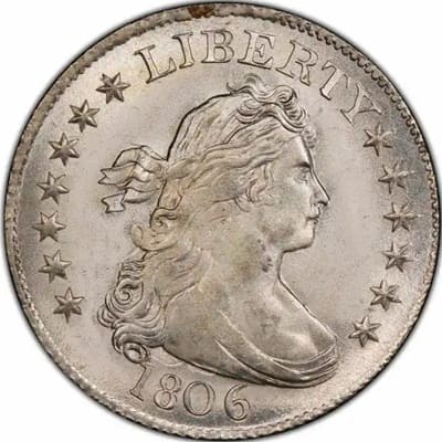 US US 1806 Quarter Value