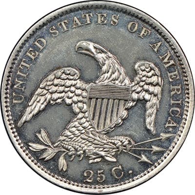 US 1833 Quarter Value