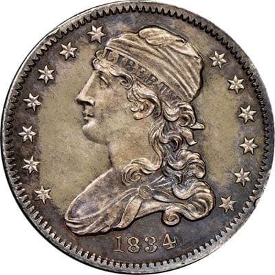 US 1834 Quarter