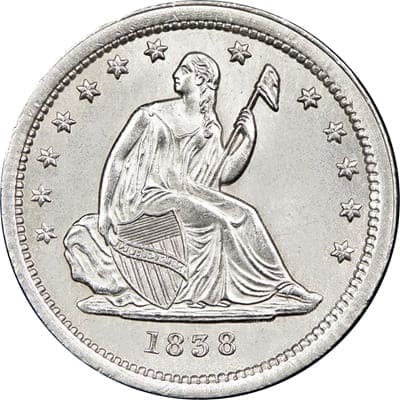 US 1838 Quarter