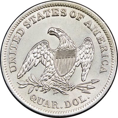 US 1838 Quarter Value