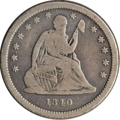 US 1840 Quarter