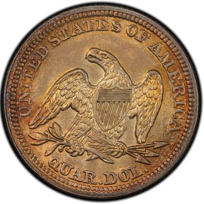 US 1845 Quarter Value