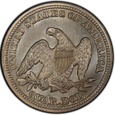 US 1847 Quarter Value