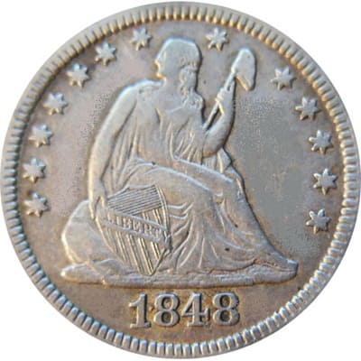 US 1848 Quarter