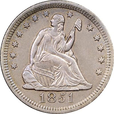 US 1851 Quarter