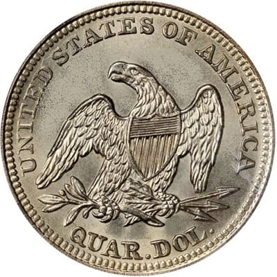 US 1852 Quarter Value