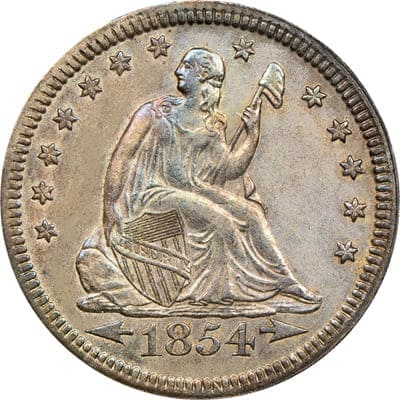 US 1854 Quarter