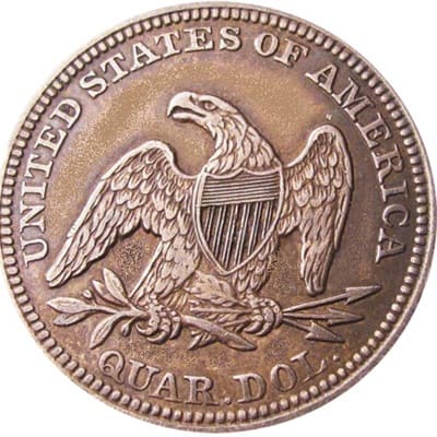 US 1855 Quarter Value