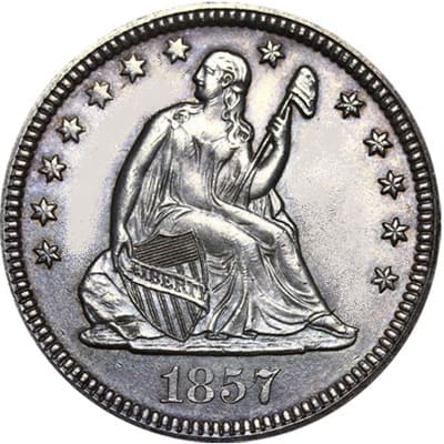 US 1857 Quarter