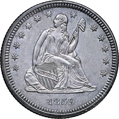 US 1859 Quarter