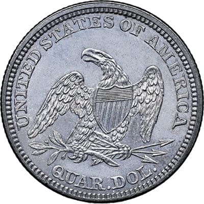 US 1859 Quarter Value