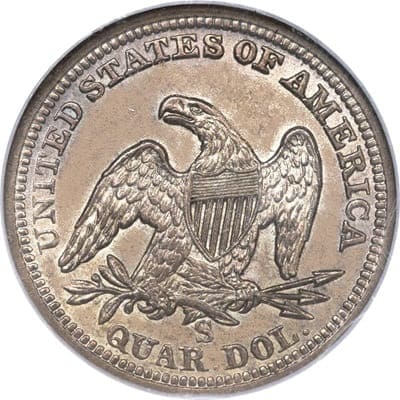 US 1860 Quarter Value
