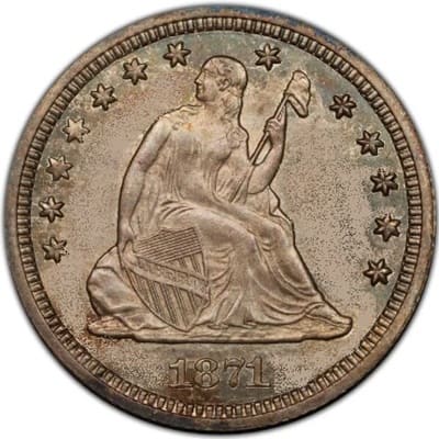 US 1871 Quarter