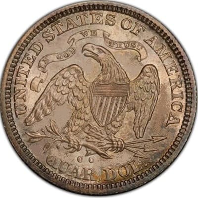 US 1871 Quarter Value
