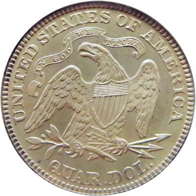 US 1873 Quarter Value