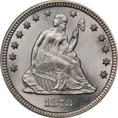 US 1878 Quarter