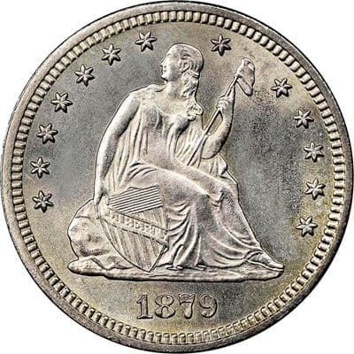 US 1879 Quarter