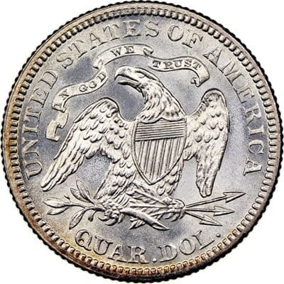 US 1880 Quarter Value