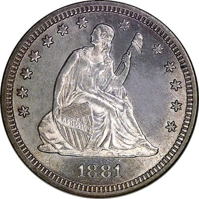 US 1881 Quarter