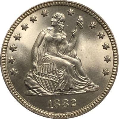 US 1882 Quarter