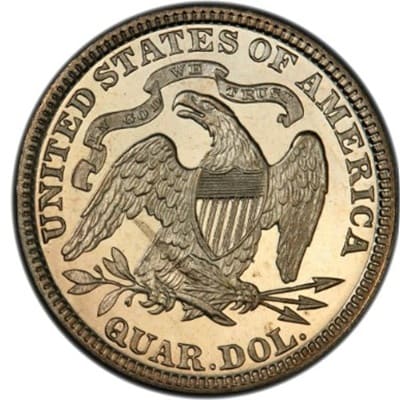 US 1884 Quarter Value