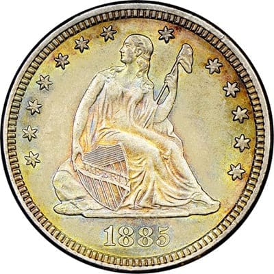 US 1885 Quarter