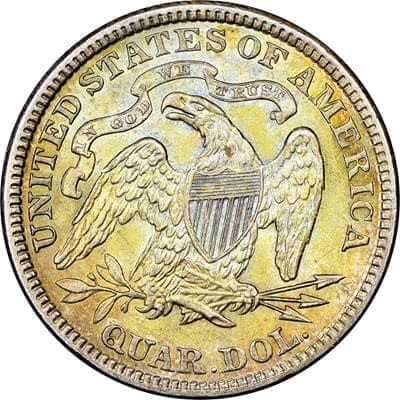US 1885 Quarter Value