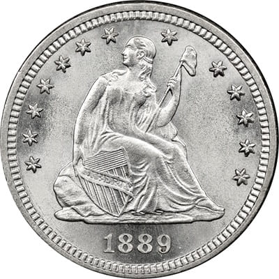 US 1889 Quarter